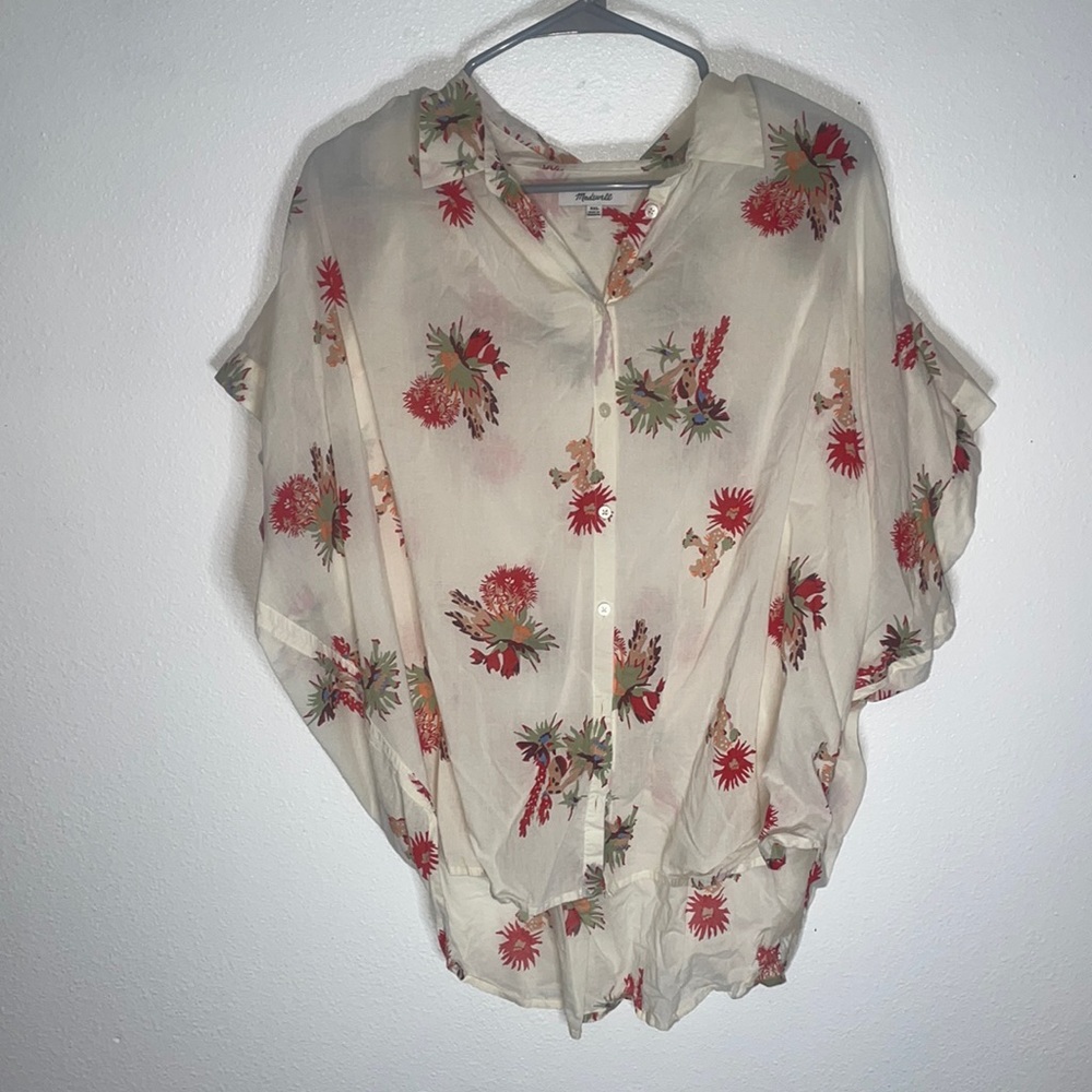XXL Madewell button up blouse